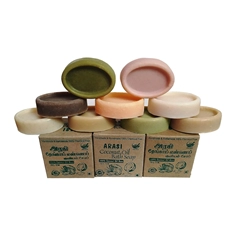 Pure Handmade Coconut Oil Bath Soap (Pack of 09)